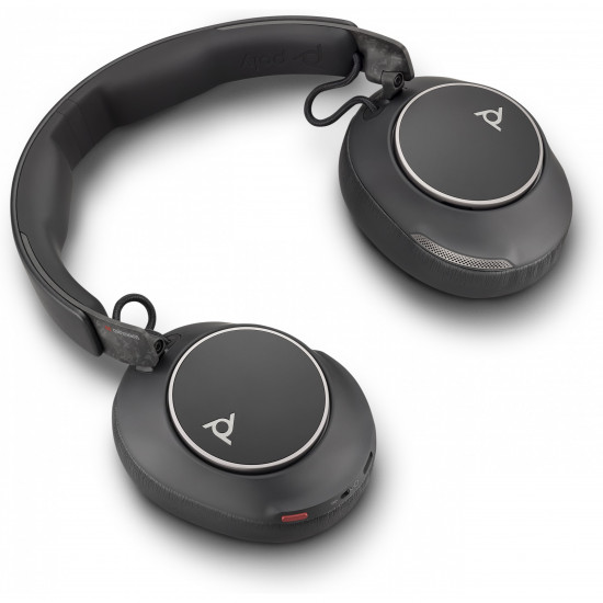 Poly Headset Voyager Surround 80 UC - kabellos/bluetooth - black