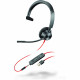 HP Poly Headset Blackwire C3315 monaural USB-A & 3,5 mm