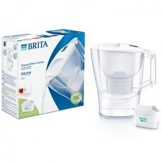 BRITA Tischwasserfilter Aluna *weiß* inkl. 1 Filter