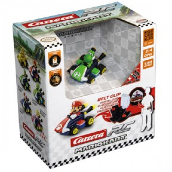 Carrera - Mini Racer - 2,4GHz Mario Kart(TM) Mini RC, Yoshi (Paperbox)