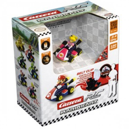 Carrera - Mini Racer - 2,4GHz Mario Kart(TM) Mini RC, Peach (Paperbox)