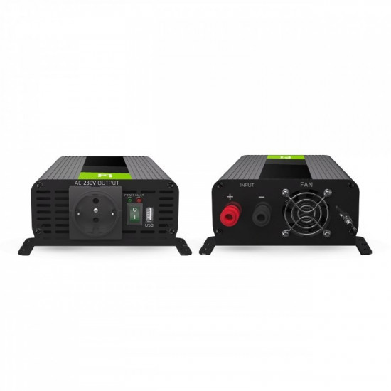 Green Cell KFZ Spannungswandler Power Inverter PRO 12V > 230V 300W/600W