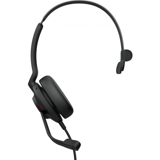 Jabra Evolve2 30 SE MS Mono Headset on-ear wired USB-A noise isolating Certified for Microsoft Teams