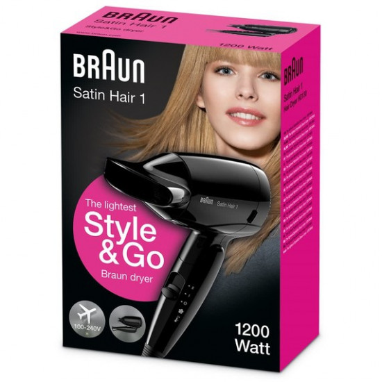 Braun Satin Hair 1 Style & Go Haartrockner