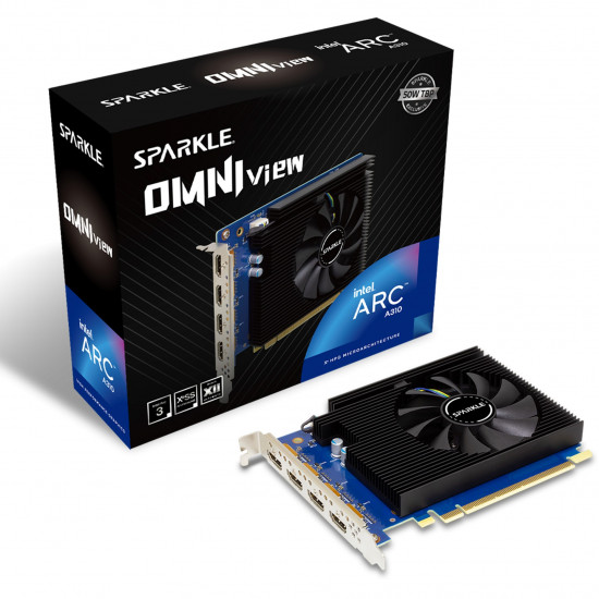 A310 4GB Sparkle Intel Arc Omni View GDDR6 1 Fan