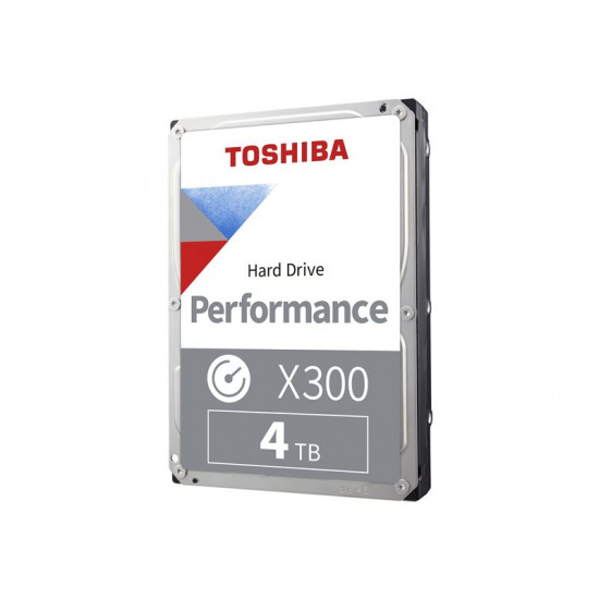 TOSHIBA X300 Performance Hard Drive 4TB SATA 6.0Gbit/s 3.5inch 7200rpm 256MB Bulk