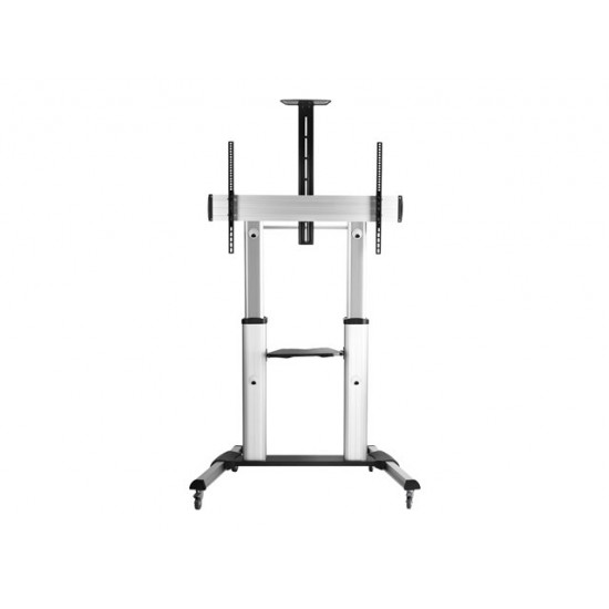 TECHLY 102734 Mobile stand for large TV LCD/LED/Plasma 60-100 100kg VESA 2 shelves