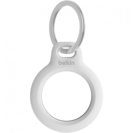 Belkin Secure Holder Schlüsselanhänger für Apple AirTag, weiß