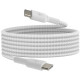 Belkin geflochtenes USB-C / USB-C-Kabel 2m, weiss