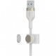 Belkin PRO Flex Lightning/USB-A Kabel, Apple zert., 1m, weiß