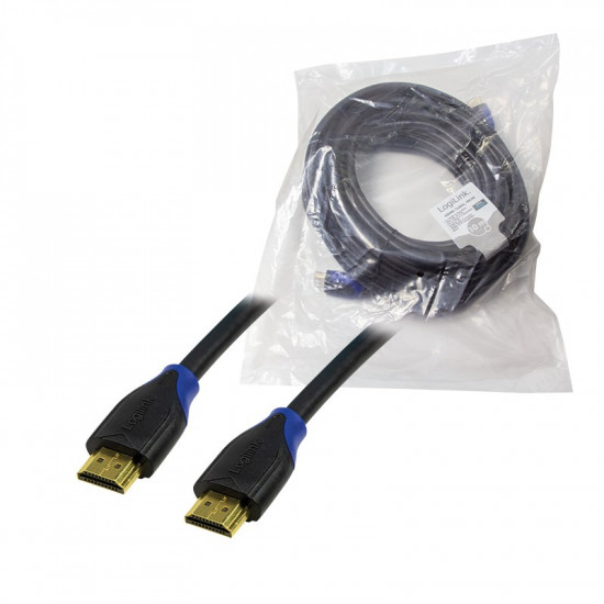 LogiLink CH0066 HDMI cable 10 m HDMI Type A (Standard) Black