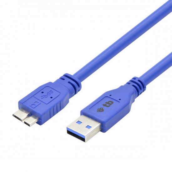 Cable USB 3.0-Micro 1 m. Blue