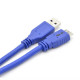 Cable USB 3.0-Micro 1 m. Blue