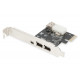 Add-On PCI Express Card IEEE1394a + Mini