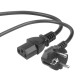 Power cable 1.8 m IEC C13 VDE