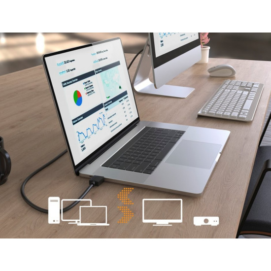 Cable displayport 3m