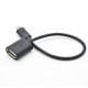 Cable OTG 15cm black