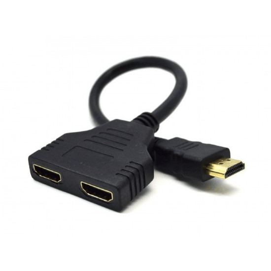 Dual port passive splitter HDMI