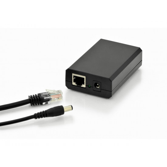 Splitter PoE + Injector 802.3at 24W Gigabit