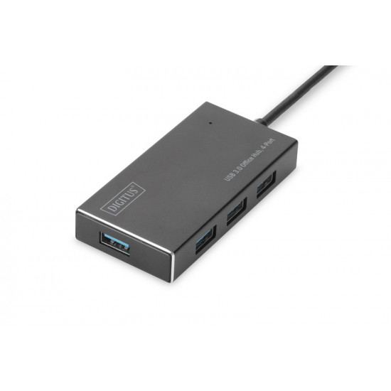 Hub 4-port USB 3.1 Power Supply aluminum