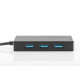 Hub 4-port USB 3.1 Power Supply aluminum