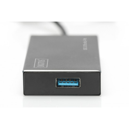 Hub 4-port USB 3.1 Power Supply aluminum