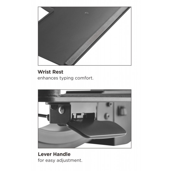 Under desk keyboard tray MC-795