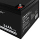 Battery AGM 12V 24Ah max. 7.2A