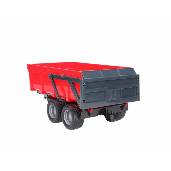 Tipping trailer red