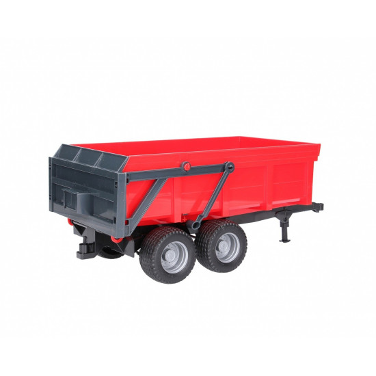 Tipping trailer red