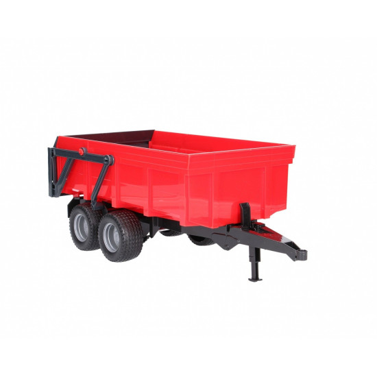 Tipping trailer red