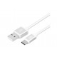 Cable USB - USB C cable 2 m silver