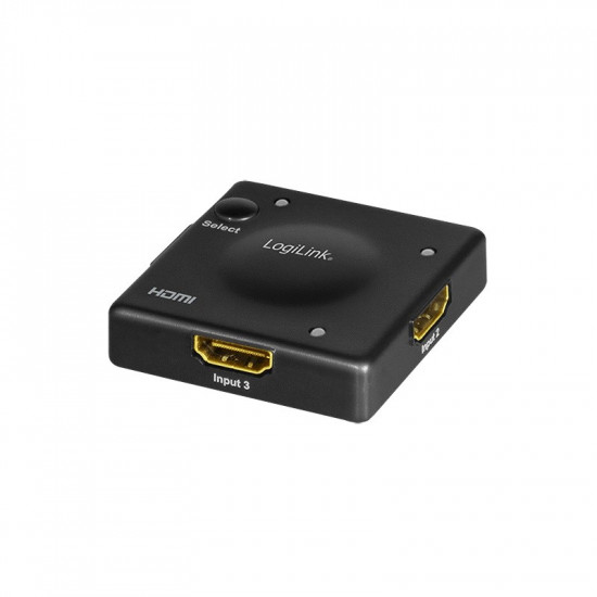 HDMI switch, 3x1-port 1080p/60Hz