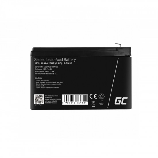 Battery AGM VRLA 12V 10Ah