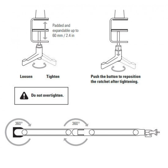 Holder Wave Mic Arc (Low Profile)