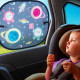 Car sun visor round Space Collection