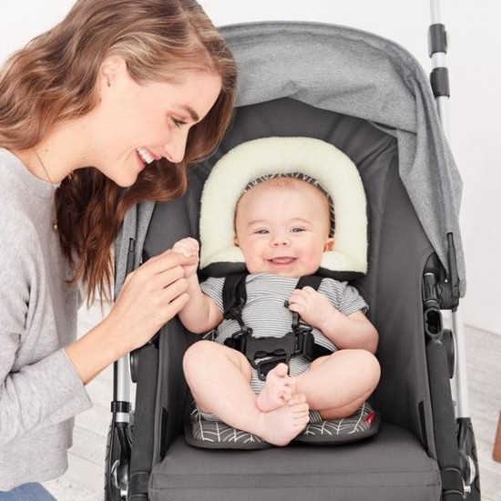 Infant Stroll&Go Cool Touch Support- Grey Feather