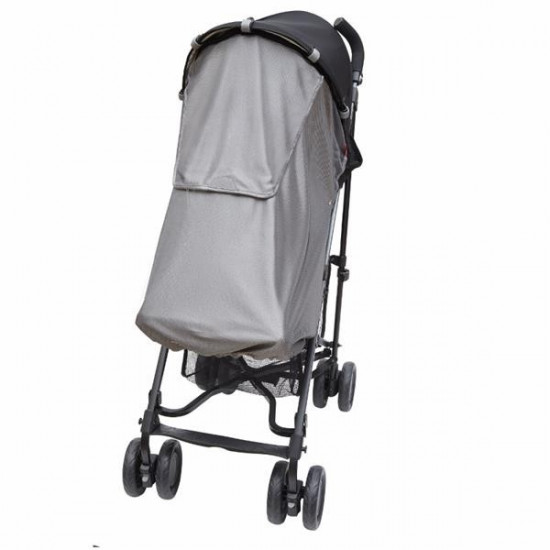 Stroller UV Shade silver