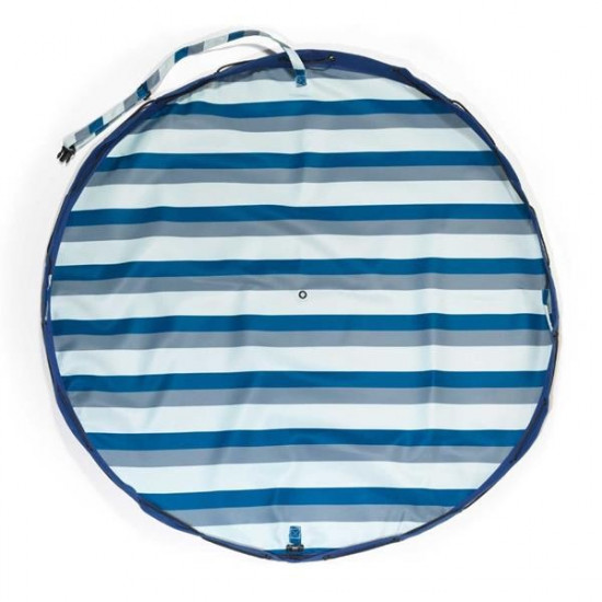 Outdoor Stripes Green storage bag