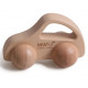 Wooden grasping car Race car