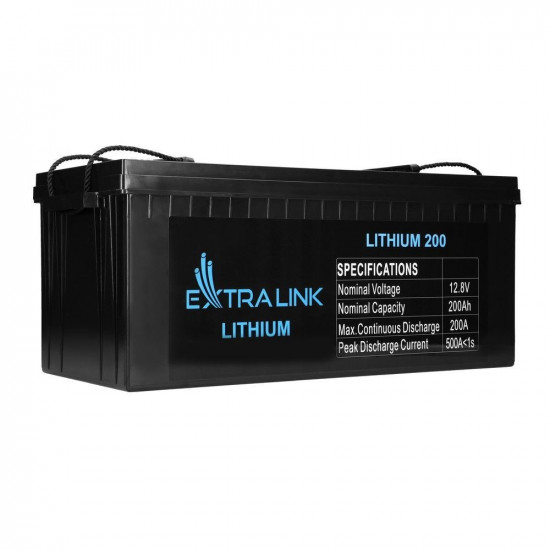 Battery LiFePO4 200AH 12.8V BMS EX.30479