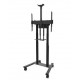 FL55-875BL1 floor stand 37-100'' 110KG 100x100-800x600 H:115,2-180,2