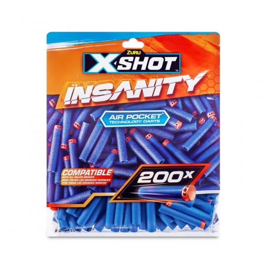 Darts Insanity 200 pcs Foilbag