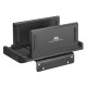 Adjustable mini CPU PC holder Maclean MC-454