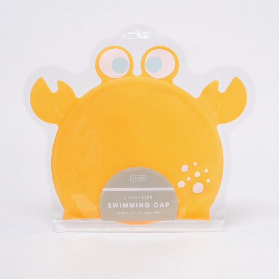 Swimming Cap Shaped - Sonny the Sea Creature, Neon