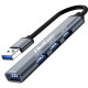 HUB adapter USB 3.0 4in1, 4x USB 3.0