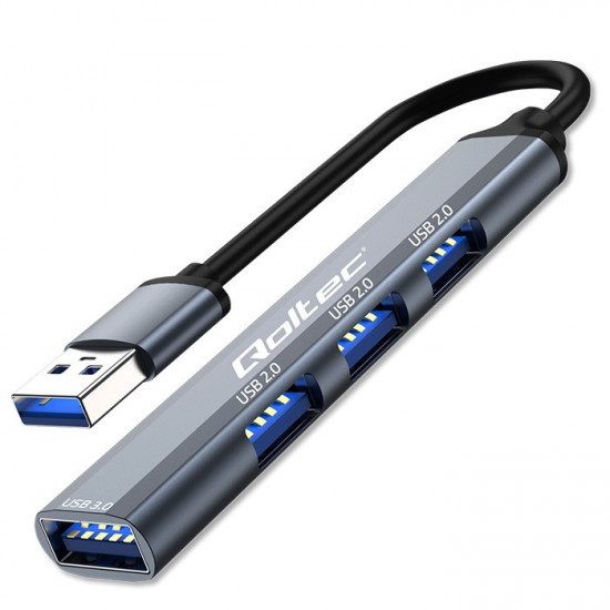 HUB adapter USB 3.0 4in1, USB 3.0, 3x USB 2