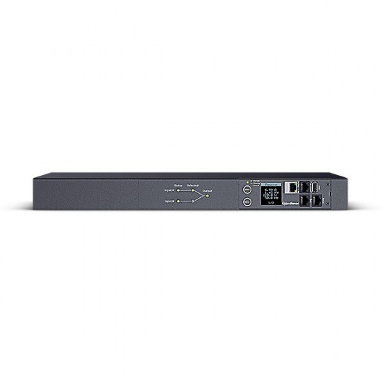 ATS PDU44005 Rack1U,16A, 2xC20, 12 xC13, 2xC19, SNMP