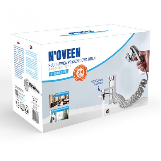 Shower head-faucet Noveen XL1060 Silver