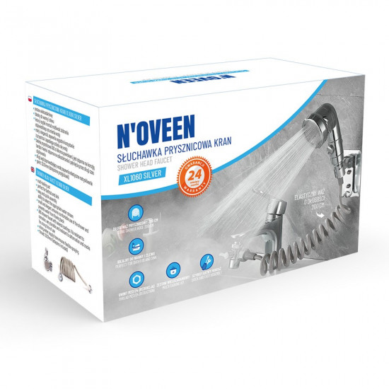 Shower head-faucet Noveen XL1060 Silver